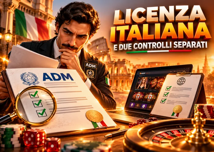 Licenza estera e concessione ADM: due verifiche distinte